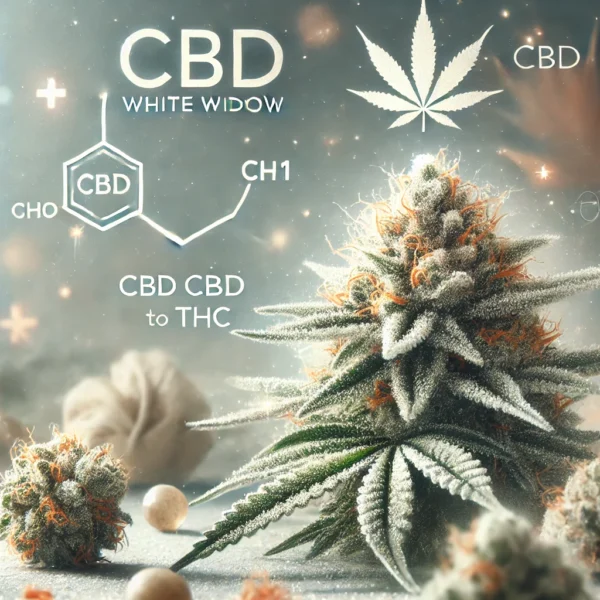 CBD White Widow Feminised Seeds — product photo